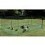 Green fencing net with gate for poultry, hens, chickens, length 24 m, height 112 cm