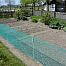 Green universal fencing net with length 20 m, height 80 cm