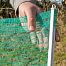 Green universal fencing net with length 20 m, height 80 cm