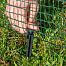 Set of two green universal nets with gate for dogs, cats and rabbits