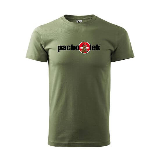 Men's T-shirt PACHO-LEK khaki, size M - 2XL